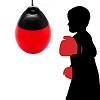 FIGHTERS - Saco de boxeo para niños / Rojo-Negro