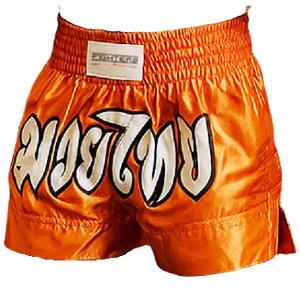 FIGHTERS - Muay Thai Shorts / Orange / XL