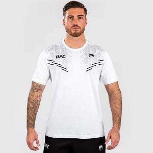 UFC Adrenaline by Venum Replica Camiseta de manga corta para Hombre / Blanco / Small