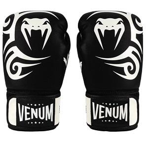 Venum - Boxhandschuhe / Mike Tyson Replica / Schwarz-Weiss / 10 Oz