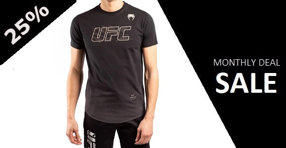T-shirt UFC Venum Authentic Fight Week Men´s 2.0 black